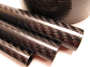Cello-wrap carbon fiber tube